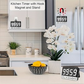Outdoor Timer As Loud As An Alarm Learning Countdown Timer Kitchen Timer Alarm Clock And Barbecue Clock
