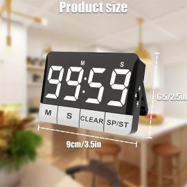 Outdoor Timer As Loud As An Alarm Learning Countdown Timer Kitchen Timer Alarm Clock And Barbecue Clock

