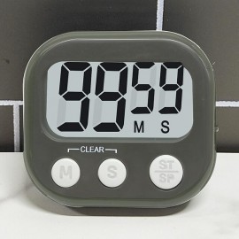 Digital Timer with Magnetic Back, Big Numbers, and ON/Off Switch - AA Battery Not Included
