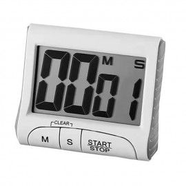 Large Display, Digital Kitchen Timer & Stopwatch,Bold Digits, Simple Operation, Loud Alarm, Magnetic Kickstand for Cooking and Classroom
