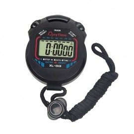 Digital LCD Timer Stopwatch, Handheld Sports Chronograph Stop Watch, Professional Portable Stopwatch
