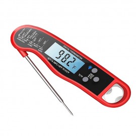 Digital Instant Read Meat Thermometer with Probe for Grilling BBQ Cooking Baking Liquids & Candy

