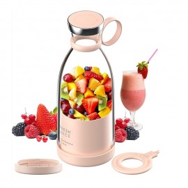 350ml Portable Juicers Blender, USB Rechargeable Mini Blender Juicer Extractor Machine, Portable Blender Bottle Electric Juicer Wireless Fresh Juice Extractors, Mixer Smoothie Squeezer Bullet Blender
