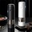 Electric Automatic Salt and Pepper Grinder Set Rechargeable With USB Gravity Spice Mill Adjustable Spices Grinder Kitchen tools