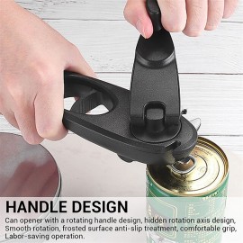 8 in 1 Can Opener Multifunctional Manual Bottle Opener Hand Crank Can Opener Open Mineral Water Beer Bottle Opener Tool
