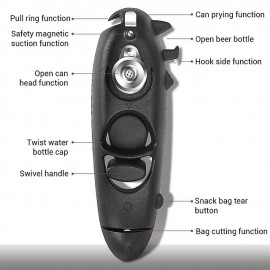 8 in 1 Can Opener Multifunctional Manual Bottle Opener Hand Crank Can Opener Open Mineral Water Beer Bottle Opener Tool
