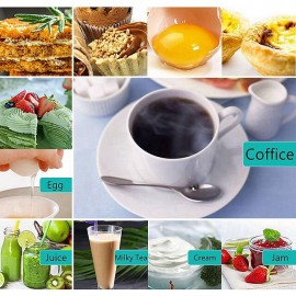 Electric Milk Frother Handheld Automatic Rotary Egg Beater Coffee Foamer Drink Mixer Whisk ABS Plastic Cooking Stirring Tools
