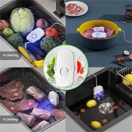 USB Portable Fruit and Vegetable Cleaner Purifier Remove Pesticide Residues Disinfection Food Sterilize
