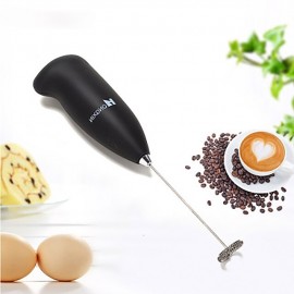 Stainless Steel Handheld Electric Blender Egg Whisk Coffee Milk Frother
