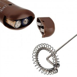 Stainless Steel Handheld Electric Blender Egg Whisk Coffee Milk Frother
