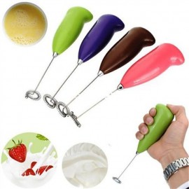 Stainless Steel Handheld Electric Blender Egg Whisk Coffee Milk Frother
