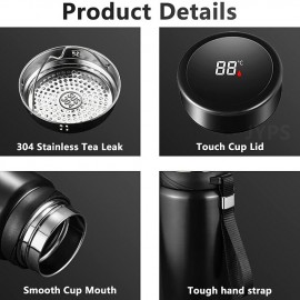 1000ML Smart Thermos Bottle Keep Cold and Hot Bottle Temperature Display Intelligent Thermos for Water Tea Coffee Vacuum Flasks
