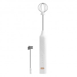 Rechargeable Handheld Foamer High Speed Electric Milk Frother Foam Maker Mixer Coffee Drink
