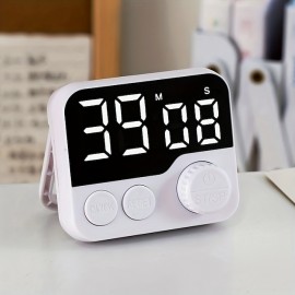 Multifunctional Rotary Timer Kitchen Timer LED Time Manager Student-specific Cooking And Baking Timer
