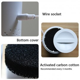 New Upgrade UV Air Purifier Allergies Eliminator Air Cleaner for Dust Pollen Smoke and Pet Dander Purifiers for Home Office Room