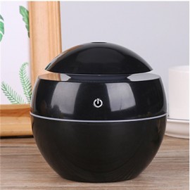 Essential oil diffuser with aroma USB ultrasonic humidifier for home aroma diffuser steam diffuser 7-color LED light 130 ML office
