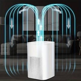 1pc Portable Air Purifier USB Car Purifier Negative Ion Purification Formaldehyde Removal Sterilization Odor Removal Smoke Odor Removal Car Office Bedroom Shithouse
