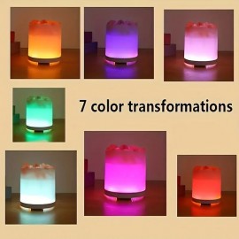 Air Humidifier With Colorful Night Light Cool Mist Humidifier For Home Office Bedroom Cute Aesthetic Stuff Home Decor Room

