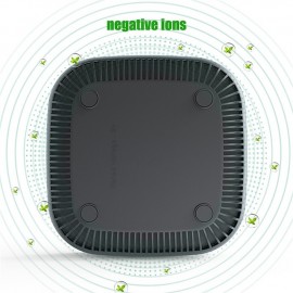Smokeless Ashtrays For Cigarettes Indoor 2 In 1 Air Purifier Multifunctional Negative Ion Air Fresher for Filtering Second-Hand Smoke From Cigarettes Remove Odor Without Battery
