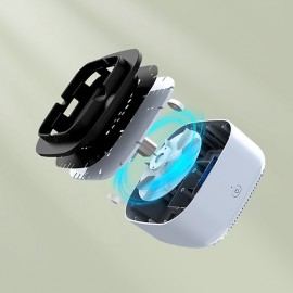 Smokeless Ashtrays For Cigarettes Indoor 2 In 1 Air Purifier Multifunctional Negative Ion Air Fresher for Filtering Second-Hand Smoke From Cigarettes Remove Odor Without Battery
