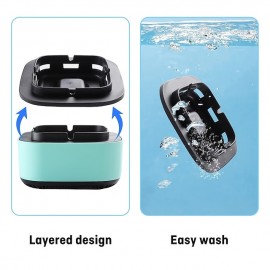Smokeless Ashtrays For Cigarettes Indoor 2 In 1 Air Purifier Multifunctional Negative Ion Air Fresher for Filtering Second-Hand Smoke From Cigarettes Remove Odor Without Battery
