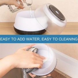 300ml Essential Oil Diffuser With USB Cable Remote Control 7-LED Color Changing Light Ultrasonic Cool Mist Mini Aromatherapy Air Humidifier For Room Home Bedroom
