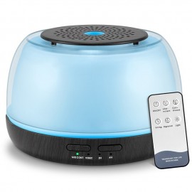 300ml Essential Oil Diffuser With USB Cable Remote Control 7-LED Color Changing Light Ultrasonic Cool Mist Mini Aromatherapy Air Humidifier For Room Home Bedroom
