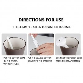 USB Portable Air Humidifier Diamond Shaped Bottle Aroma Diffuser Mist Maker For Home Office Humidification Detachable
