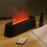 Creative 3D Simulation Flame Air Humidifier Household Colorful Atmosphere Light Intelligent Remote Control Humidifier USB Desktop Silent Large Fog Volume Humidifier Home Decor Room Decor
