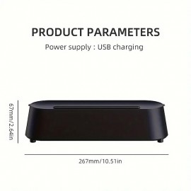 Creative 3D Simulation Flame Air Humidifier Household Colorful Atmosphere Light Intelligent Remote Control Humidifier USB Desktop Silent Large Fog Volume Humidifier Home Decor Room Decor
