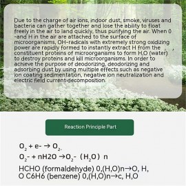 Portable Air Purifier Anion Air Purification  Air Freshener Ionizer Cleaner Dust Cigarette Smoke Remover Toilet Deodorant
