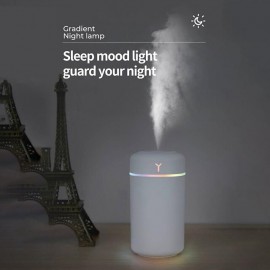 Portable 420ml Air Humidifier Aroma Oil Humidificador for Home Car USB Cool Mist Sprayer with Colorful Soft Night Light
