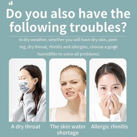 Portable 420ml Air Humidifier Aroma Oil Humidificador for Home Car USB Cool Mist Sprayer with Colorful Soft Night Light
