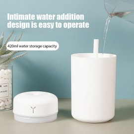 Portable 420ml Air Humidifier Aroma Oil Humidificador for Home Car USB Cool Mist Sprayer with Colorful Soft Night Light
