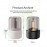 Candlelight Aroma Diffuser Portable 120ml Electric USB Air Humidifier Cold Fog Machine Atomizer with LED Night Light
