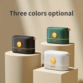 3D Flame Humidifier Portable Silent Aromatherapy Essential Oil Diffuser With Flame Night Light For Home Office Kids Bedroom 250ml Cool Mist Humidifie
