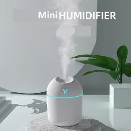 250ML Mini Air Humidifier USB Aroma Essential Oil Diffuser For Home Car Ultrasonic Mist Maker with LED Color Night Lamp Diffuser
