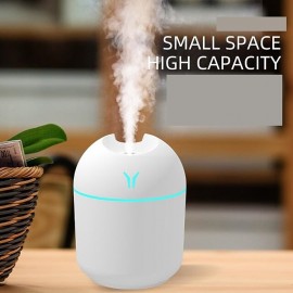 250ML Mini Air Humidifier USB Aroma Essential Oil Diffuser For Home Car Ultrasonic Mist Maker with LED Color Night Lamp Diffuser
