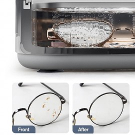 Ultrasonic Cleaning Machine USB Mini Office Glasses Watch Jewelry Cleaning Multifunctional Cleaning Machine High Frequency Vibration Cleaning