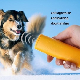 Professional Pet Anti Agrssive Deterrent Train ETU LED Dog Pet Repeller Barking Stopper Ultrasonic Dog Drive
