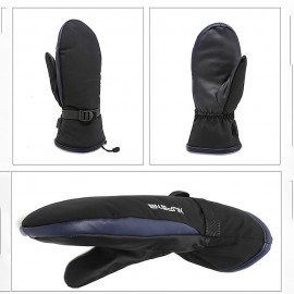 Full Finger Heated Gloves Touch Screen Waterproof Windproof Men Women Electric Heating Mittens Winter Keep Warm Thermal Gloves Skiing
