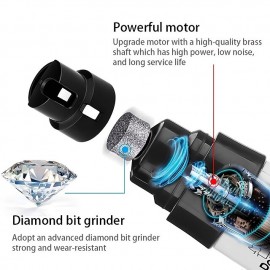 Rechargeable Electric Pet Nail Clippers - Quiet Trimmer for Cats and Dogs - USB Charging - Gentle Grooming for Paws
