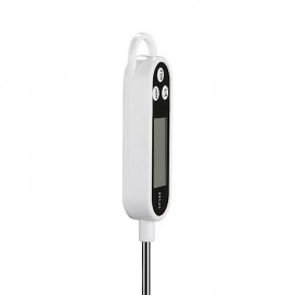 1pc Meat Food Candy Thermometer, Probe Instant Read Thermometer, Digital Cooking Kitchen BBQ Grill Thermometer With Long Probe For Liquids Pork Milk Yogurt Deep Fry Roast Baking Temperature
