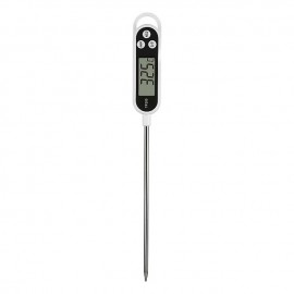 1pc Meat Food Candy Thermometer, Probe Instant Read Thermometer, Digital Cooking Kitchen BBQ Grill Thermometer With Long Probe For Liquids Pork Milk Yogurt Deep Fry Roast Baking Temperature

