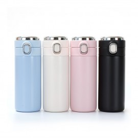 Smart Thermos Mug Mini Stainless Steel Thermos Cup Portable Leak Proof Water Cup with Filter Water Vacuum Tea Coffee Bottle Cup
