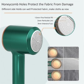 Rechargeable Portable Electric Lint Remover  Lint Shaver For Clothing Furniture Carpet Lint Balls Bobbles With Cleaning Machine Brush And  Usb Cable
