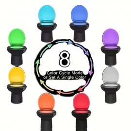 1pc Color Changing LED Toilet Bowl Light with Motion Sensor - Enhance Your Bathroom Experience with Ease Transform Your Bathroom with a Color-Changing LED Toilet Bowl Light - No Batteries Required!
