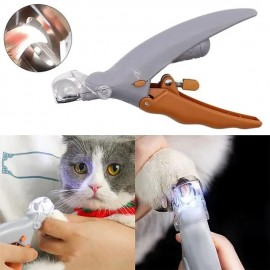 Professional Pet Nail Clipper Scissors With LED Light Cat Dog Nail Clippers Tool Scissors Nail Toeclaw Cutter Scissors Pet Supply
