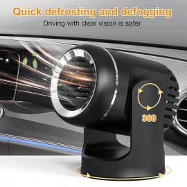 130W Car Heater Portable Windshield Defroster Heater 12v Windshield Defogger and Defroster

