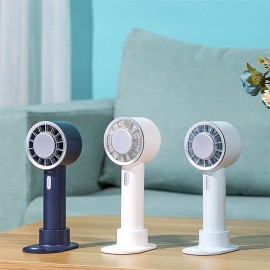 Rechargeable Cooling Fan Semiconductor Refrigeration Mini Handheld Fan Portable Usb 2200mah Battery Outdoor Handheld Fan
